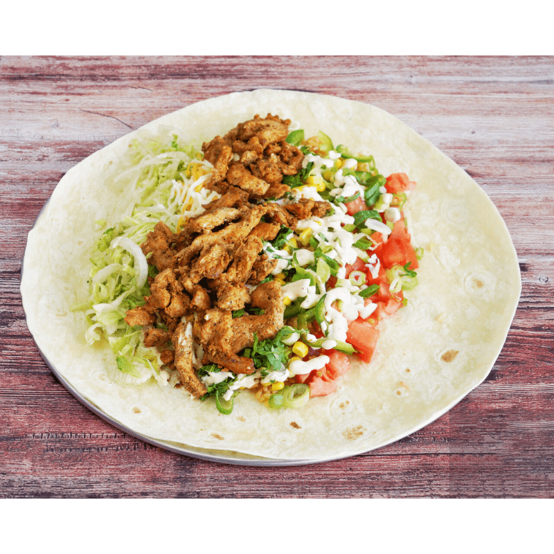 Chicken burrito